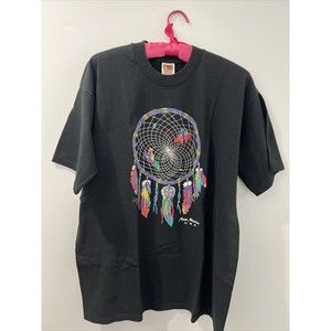 Vintage Desert Impressions 1995 New Mexico Graphics Black Cotton X Large T Shirt